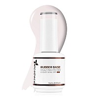 Nicedeco Rubber Base Gel For Nails Neutral Rubber Gel U V Color Base Gel Nail Polish 15Ml 019