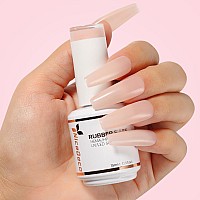 Nicedeco Rubber Base Gel For Nails Neutral Rubber Gel U V Color Base Gel Nail Polish 15Ml 019