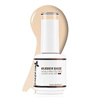 Nicedeco Rubber Base Gel For Nails Nude Rubber Gel U V Color Base Gel Nail Polish 15Ml 011