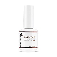 Nicedeco Gel Nail Polish Base Coat 15Ml Soak Off Hema Free Longlasting Diy Home And Nail Salon