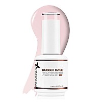 Nicedeco Rubber Base Gel For Nails Nude Pink Rubber Gel U V Color Base Gel Nail Polish 15Ml 022