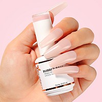 Nicedeco Rubber Base Gel For Nails Nude Rubber Gel U V Color Base Gel Nail Polish 15Ml 002