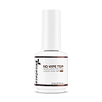 Nicedeco Gel Nail Polish Top Coat 15Ml No Wipe Top Coat High Gloss Shiny Long Lasting Home Diy Professional Manicure