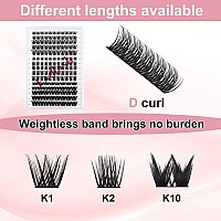 Lash Clusters Individual Lashes 3 Styles Cluster Lashes 150 Pcs Lash Extension Clusters Diy Eyelash Extension D Curl Eyelash Clu