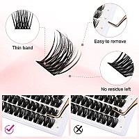 Lash Clusters Individual Lashes 3 Styles Cluster Lashes 150 Pcs Lash Extension Clusters Diy Eyelash Extension D Curl Eyelash Clu