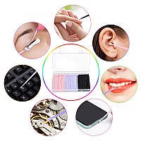 400Pcs Micro Applicator Brushjassins Microswabs For Eyelash Extensionsdisposable Precision Mascara Swabssuitable For Cleaning