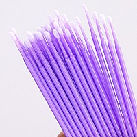 400 Pcs Micro Applicator Brushesjassins Microswabs For Eyelash Extensionsdisposable 2Mm Precision Mascara Swabfor Cleaning An