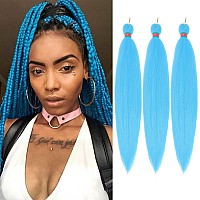 Fayeta Ombre Pre Stretched Braiding Hair 283 Packs Silky Color Blend Braid Hair Extensions 100 Kanekalon Synthetic Crochet