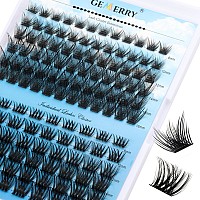 Cluster Lashes Gemerry Lash Clusters Fluffy Individual Lashes Two Styles Eyelash Clusters Wide Stem Soft Wispy Eyelash Extension