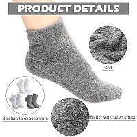 Tarpop 3 Pairs Aloe Socks Moisturizing Spa Socks For Dry Cracked Feet Infused Socks Gel Sleeping Fuzzy Socks Lotion Socks Gift F