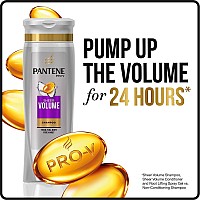 Pantene Pro V Sheer Volume Hair Shampoo Thick Full Body 201 Oz Pack Of 2