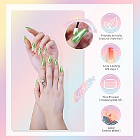 Bishengyf Chrome Nail Powder 6 Boxes Newly Upgrade Metallic Mirror Effect Nail Art Powder Holographic Pigment Glitter Dust For