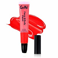 Go Ho Red Face Paint Stickwater Based Cream Red Body Paint Washableface Paint Kit Full Covers Oilfreehalloween Cosplay Sfx R