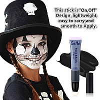 Go Ho Black Face Paint Stick085Ozwater Based Cream Black Body Paint Washableface Paint Kit Covers Oilfreehalloween Cospla