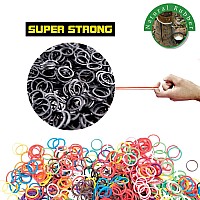 Rubber Bands Hair Band Soft Elastic Hair Accessories Braids Mini Hair Ties Stretchy Hair Ties No Damage Rubber Bands For Hair Ma