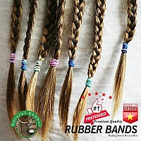 Rubber Bands Hair Band Soft Elastic Hair Accessories Braids Mini Hair Ties Stretchy Hair Ties No Damage Rubber Bands For Hair Ma