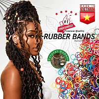 Rubber Bands Hair Band Soft Elastic Hair Accessories Braids Mini Hair Ties Stretchy Hair Ties No Damage Rubber Bands For Hair Ma