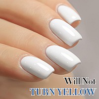 Double Rhythm 2 Pcs 15Ml No Wipe Gel Top Coat And Base Coat Set Clear Glossy Gel Polish Kit Soak Off Led Top Coat And Matte Coa