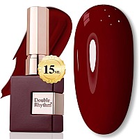 Double Rhythm 15Ml Gel Nail Polish Pure Sheer Same Color Same Bottle Soak Off Gel Polish Art Manicure Salon Diy At Home For Wome