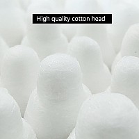 Safety Cotton Swabslarge Tips With Paper Stick For Baby And Children Clean4 Packs Of 108Cttotal 432