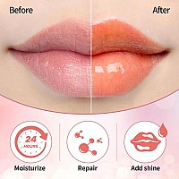 Hydrating Lip Glow Oil Moisturizing Lip Glow Oil Nourishing Glossy Transparent Lip Oil Plumping Lip Oil Lip Balm Nonsticky