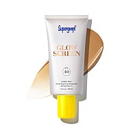 Supergoop Glowscreen Spf 40 Golden Hour Bronze Glow 17 Fl Oz Glowy Primer Broad Spectrum Sunscreen Helps Filter Blu