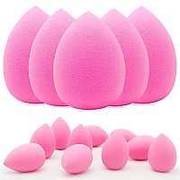 12 Pieces Professional Makeup Sponge Setlatex Free Flawless Soft Setting Face Puffsbeauty Sponge Blender Cosmetic Applicator F