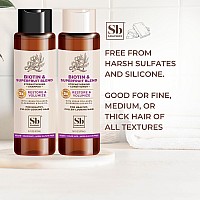 Soapbox Biotin Superfruit Shampoo Conditioner Set With Vegan Collagen Aloe And Shea Butter Pack Of 2 Sulfate Free Paraben