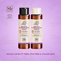 Soapbox Biotin Superfruit Shampoo Conditioner Set With Vegan Collagen Aloe And Shea Butter Pack Of 2 Sulfate Free Paraben