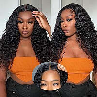 Julia Hair Water Wave Wear And Go Glueless Wig Pre Cut Lace Front Wigs Human Hair Pre Plucked For Beginners Wet And Wavy Hd Swis