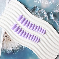 Light Purple Almond Shaped Nails Press On Nails Kxamelie Glue On Nails Almond For Women Acrylic Nails Press On Medium Length S