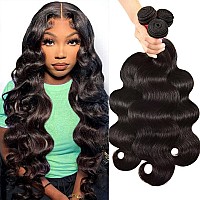 Human Hair Bundles 16 18 20 Inch Body Wave Bundles Human Hair 10A Brazilian Human Hair Bundles 100 Unprocessed Virgin Hair Weft