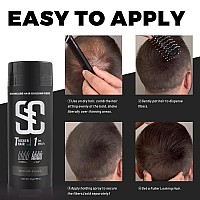 Sovoncare Hair Fibers For Thinning Hair Medium Brown Hair Building Fibers For Bald Spots Undetectable Natural Conceals Hair