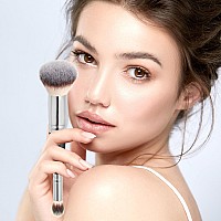 Daubigny Dualended Foundation Brush Concealer Brush Perfect For Any Look Premium Luxe Hair Rounded Taperd Flawless Brush Ideal