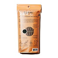 Goshi Exfoliating Shower Towel Ripresistant Exfoliating Washcloth For All Skin Types Moss Green Made In Japan