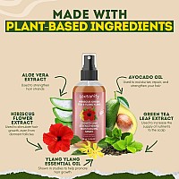 Locsanity Hibiscus Green Tea Hair Growth Spray For Dreadlocks And Loose Hairstyles Hair Care Treatment Trial Size Loc Moisturi