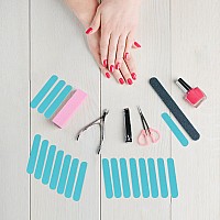 Mini Nail Files Bulk 100 Pcs Double Sided Emery Board Nail File For Nature Nails Manicure Tool Set Disposable Colorful Nail