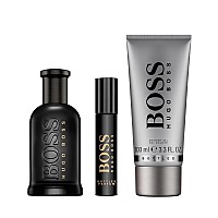 Hugo Boss Mens 3Pc Boss Bottled Parfum Festive Gift Set