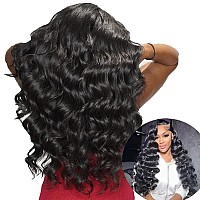 Loose Wave 4 Bundles Human Hair 16 18 20 22 Inch 12A Brazilian Virgin Curly Bundles Human Hair 100 Unprocessed Deep Wave Bundle