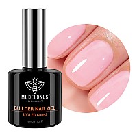 Modelones Builder Nail Gel 8Inone Pink Gel Builder For Nail Thickening Led Nail Lamp Cured Hard Color Builder Nail Polish Ba