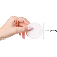 Soulsation Organic Cotton Rounds Bulk 1200 Count Makeup Remover Pads For Face Lintfree