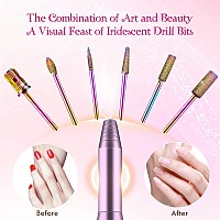 Sheviver Electric Nail Drill Kit Electric Nail File For Acrylic Gel Nails Professional Nail Drill Machine Efile Manicure Pedic