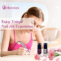 Sheviver Electric Nail Drill Kit Electric Nail File For Acrylic Gel Nails Professional Nail Drill Machine Efile Manicure Pedic