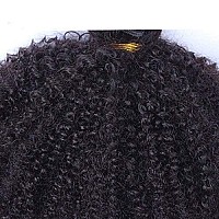 Feibin Mongolian Afro Kinky Curly Human Hair Bundles 20 20 20 Inches 4B 4C Afro Curly Weave Human Hair Bundles Virgin Hair Coily