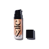 Saie Mini Glowy Super Gel Lightweight Illuminator Luminizer Makeup Primer For Glowing Skin Enriched With Vitamin C Hydra