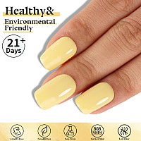 Tutuyu Pastel Yellow Gel Nail Polish Uv Macaron Yellow Neon Gel Polish For Nail Art And Manicure 051 Fl Oz Bright Yellow Sal