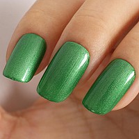 Tutuyu Emerald Green Pearl Gel Nail Polish 051 Fl Oz Pearly Shimmer Green Gel Polish For Manicure Salon Or Diy Nail Art At Ho