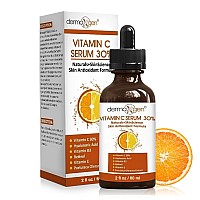 Dermaxgen 30 Vitamin C Serum For Face Hyaluronic Acid Vitamin E Natural Organic Anti Wrinkle Skin Rejuvenator Moisturi