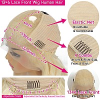 613 Body Wave Lace Front Wig Human Hair 613 Lace Front Wig Human Hair 13X6 Transparent Lace 613 Hd Lace Frontal Wig 13X6 180