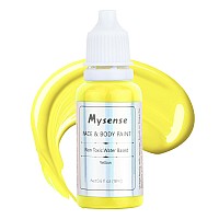 Mysense Yellow Face Body Paintwater Based Washable Face Paintnontoxic Cream Body Paint For Adults And Childrenyellow Facepai